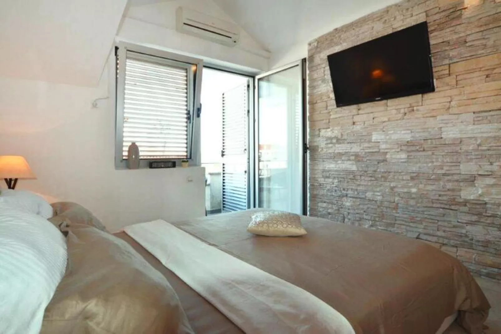 A2 - Apartments Vaal Rovinj - Studio AP 5 - ca 24 qm für 2 Pers-Bedroom