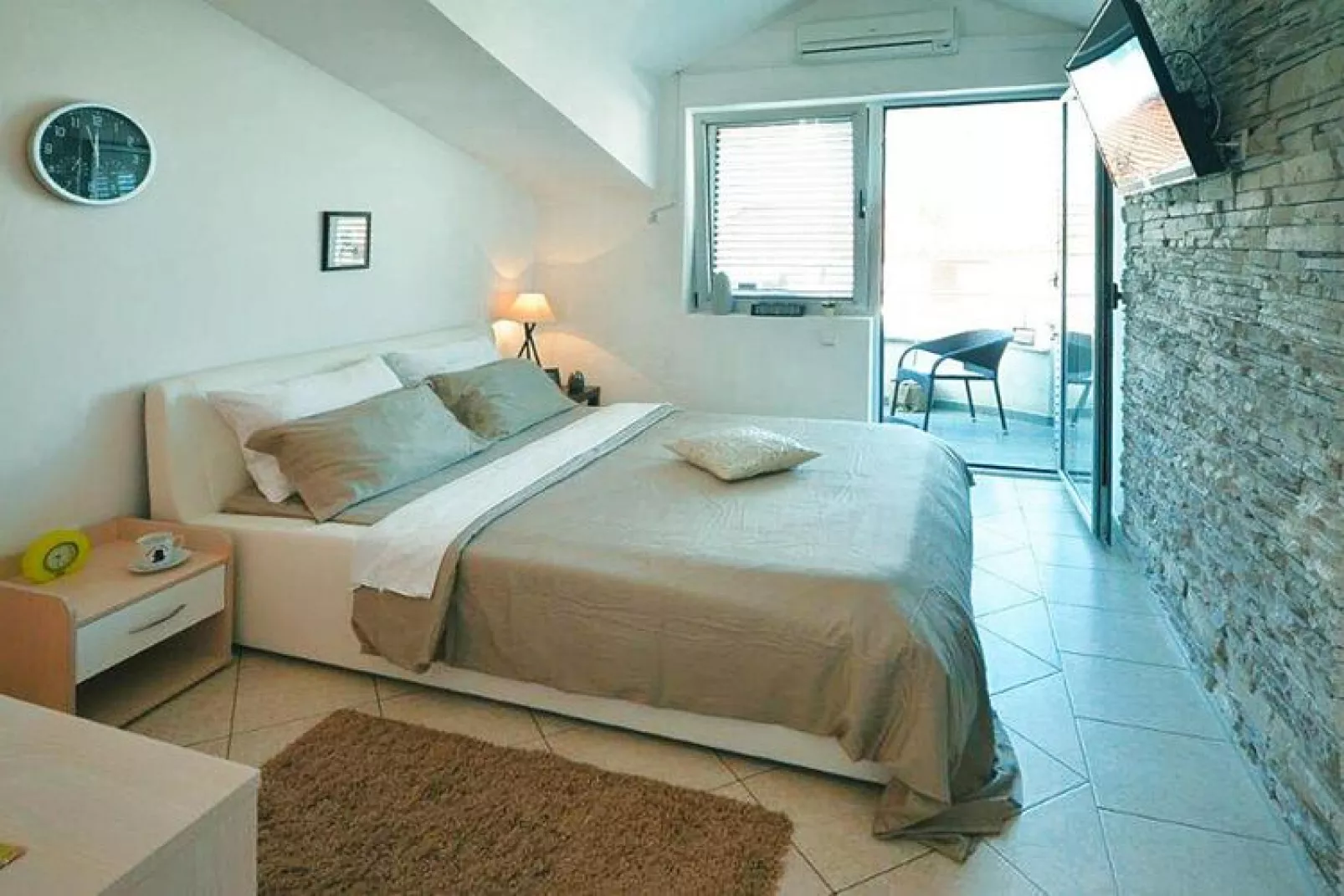 A2 - Apartments Vaal Rovinj - Studio AP 5 - ca 24 qm für 2 Pers-Bedroom