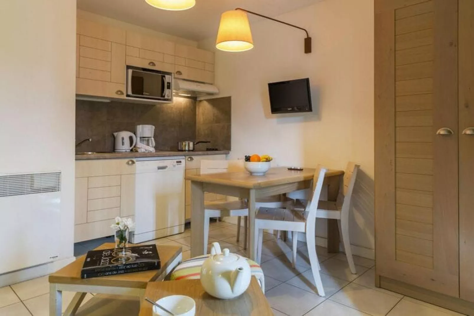 Residence Le Domaine du Bois de la Grée Pornichet - 24 Standard 4 p - 1 bedroom-Cuisine