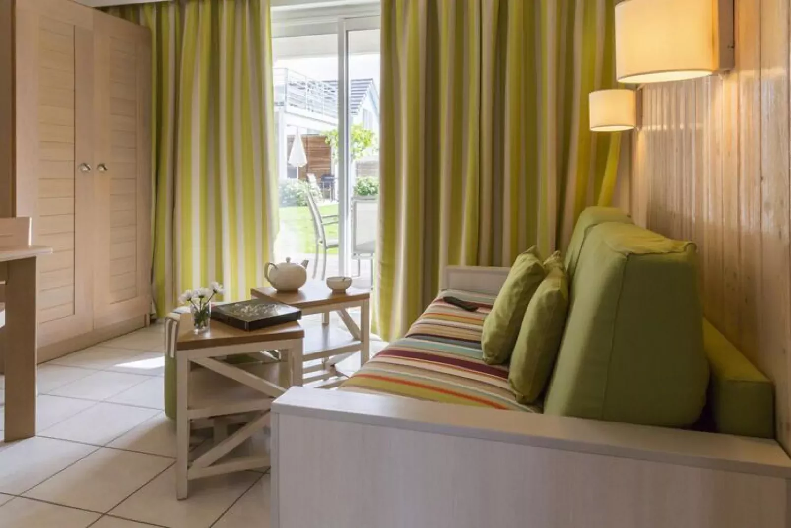 Residence Le Domaine du Bois de la Grée Pornichet - 24 Standard 4 p - 1 bedroom-Salon