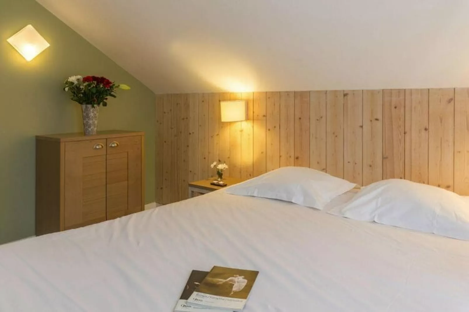 Residence Le Domaine du Bois de la Grée Pornichet - 36 Standard Apt 6 p - 2 bedrooms - Duplex balcony-Chambre