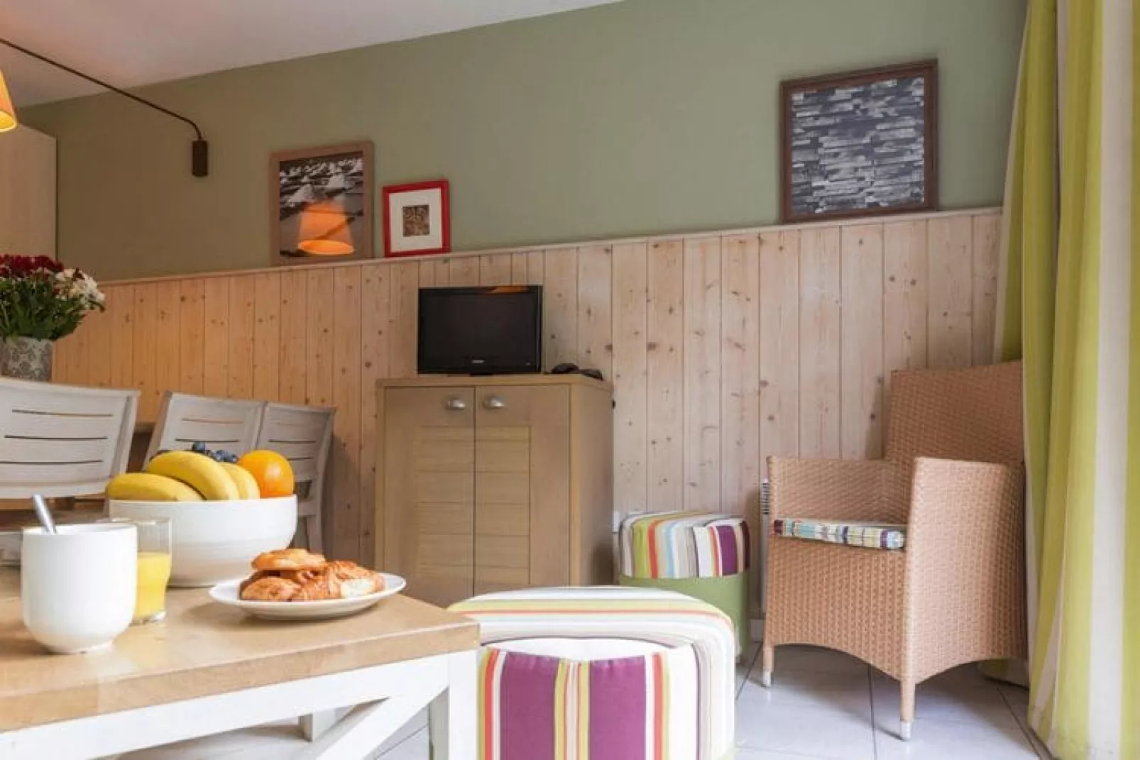 Residence Le Domaine du Bois de la Grée Pornichet  M6 Standard - house 6 p - 2 bedrooms-Salon