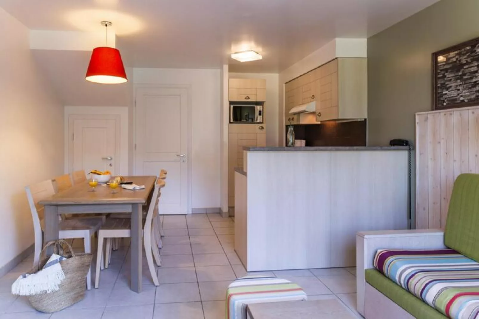Residence Le Domaine du Bois de la Grée Pornichet  M6 Standard - house 6 p - 2 bedrooms-Cuisine