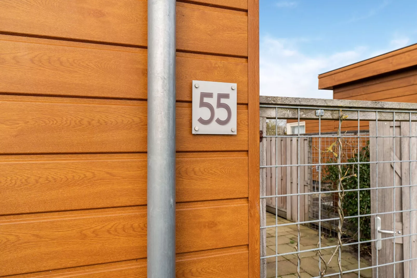 Luxe chalet 55 aan het water in Bantega met sloep 8 pax-Hall d'accueil