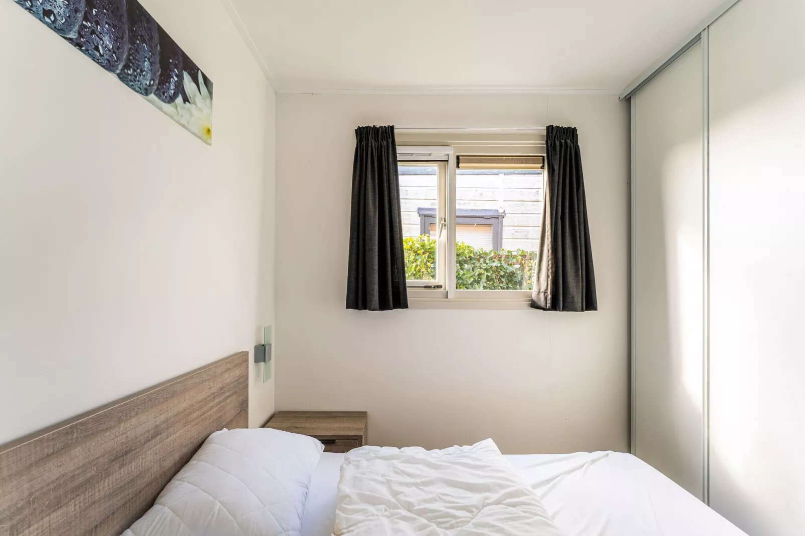 Luxe chalet 55 aan het water in Bantega met sloep 8 pax-Chambre