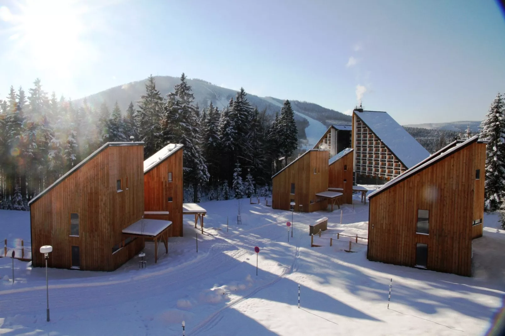 Terezie A-Gebiet Winter 1 km
