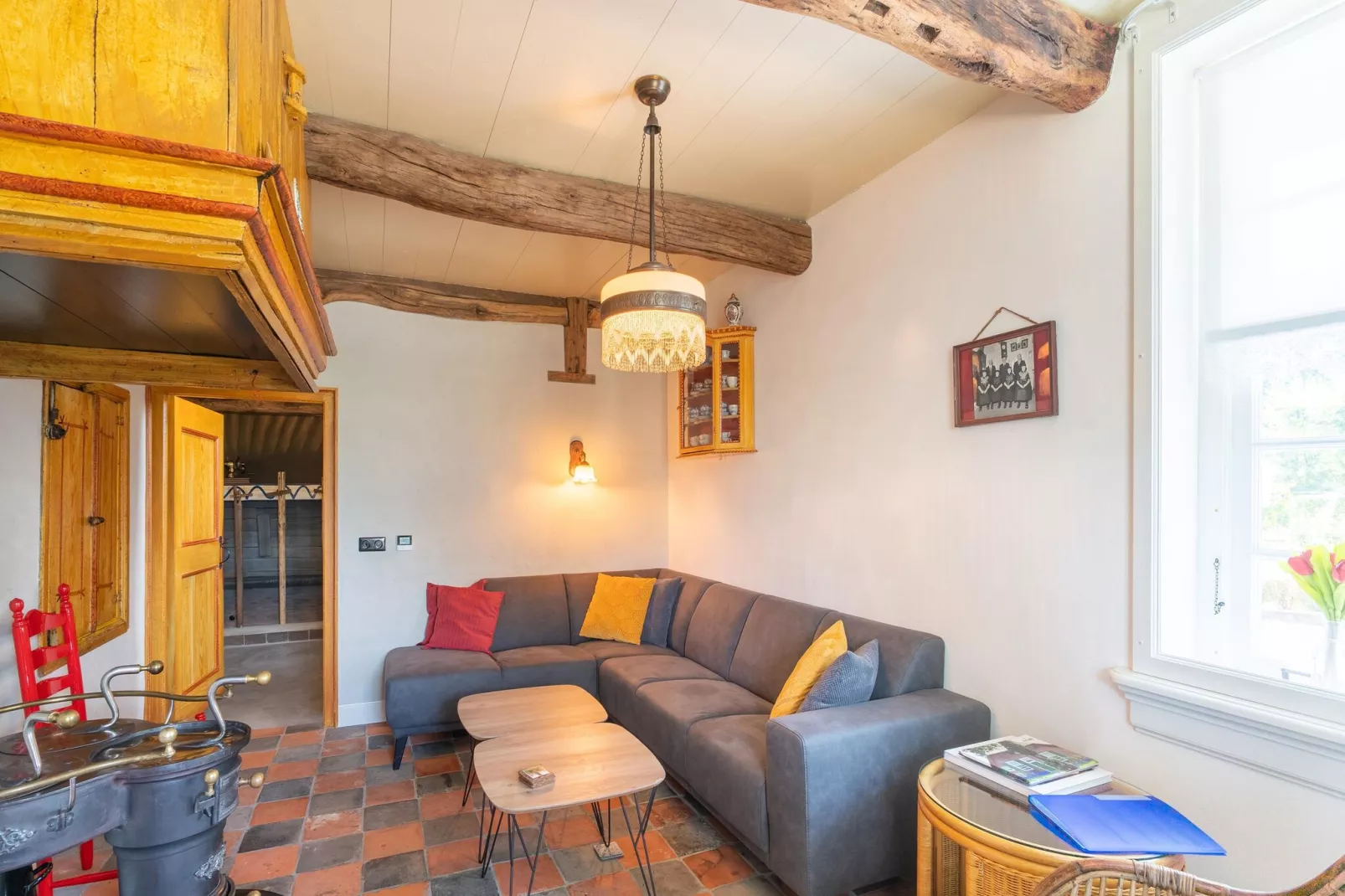 Woonboerderij in Staphorst voor 6 personen-Living room