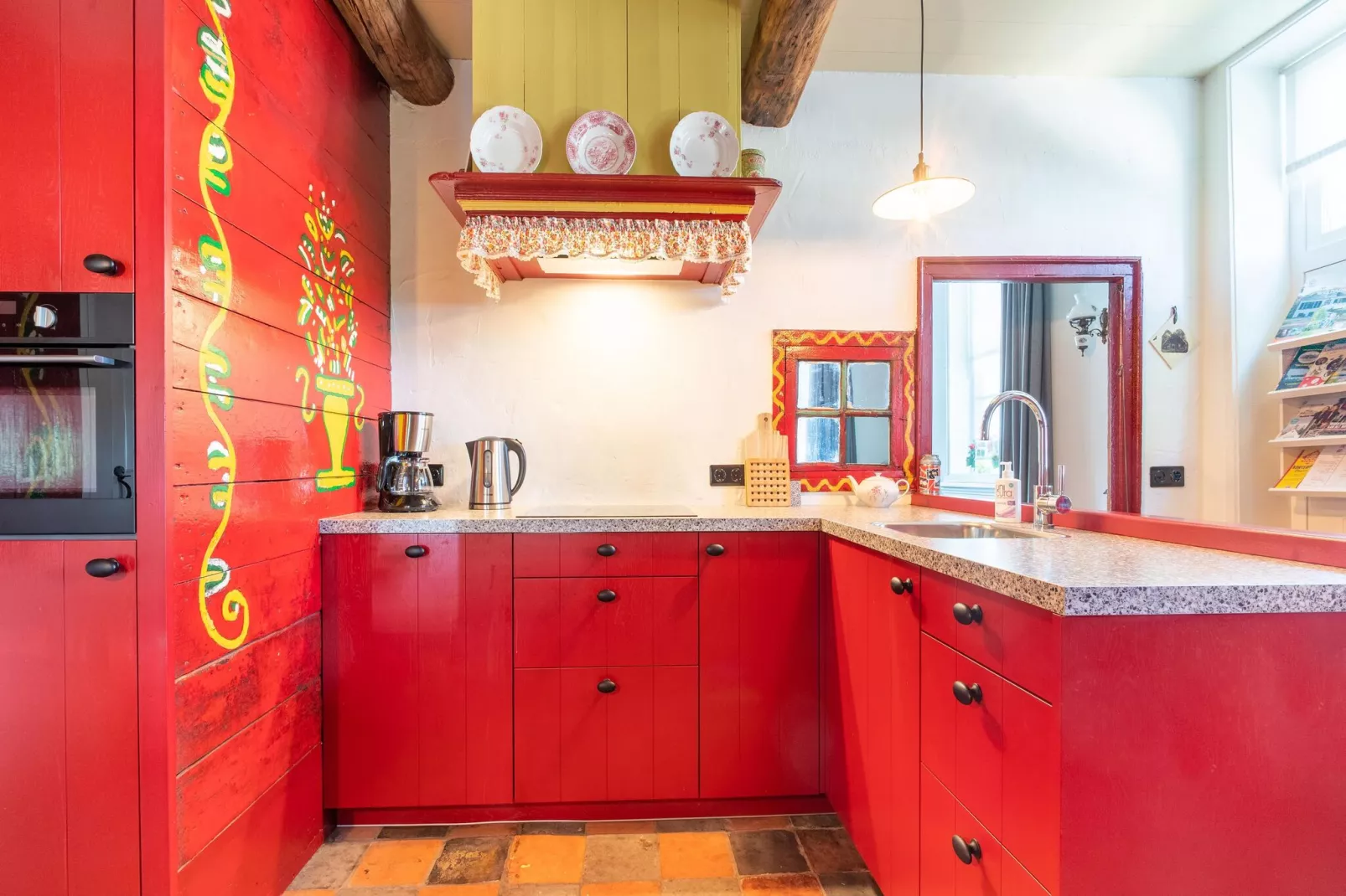 Woonboerderij in Staphorst voor 6 personen-Kitchen