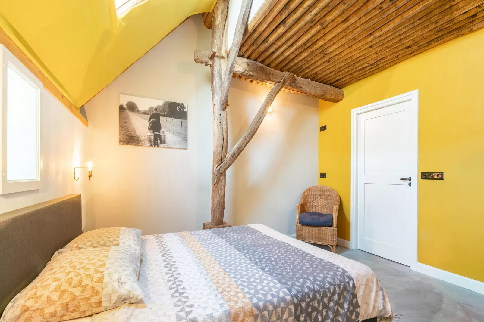 Woonboerderij in Staphorst voor 6 personen-Bedroom