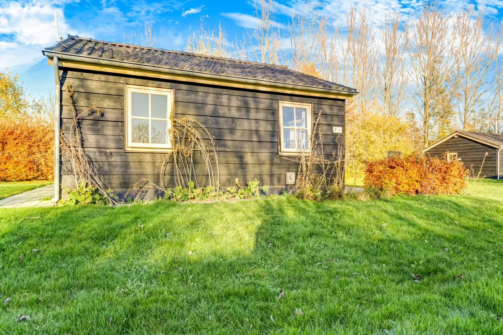 Vakantiehuisje 2 Vuur Groene Camping Lage Zwaluwe-Außenbereich Sommer