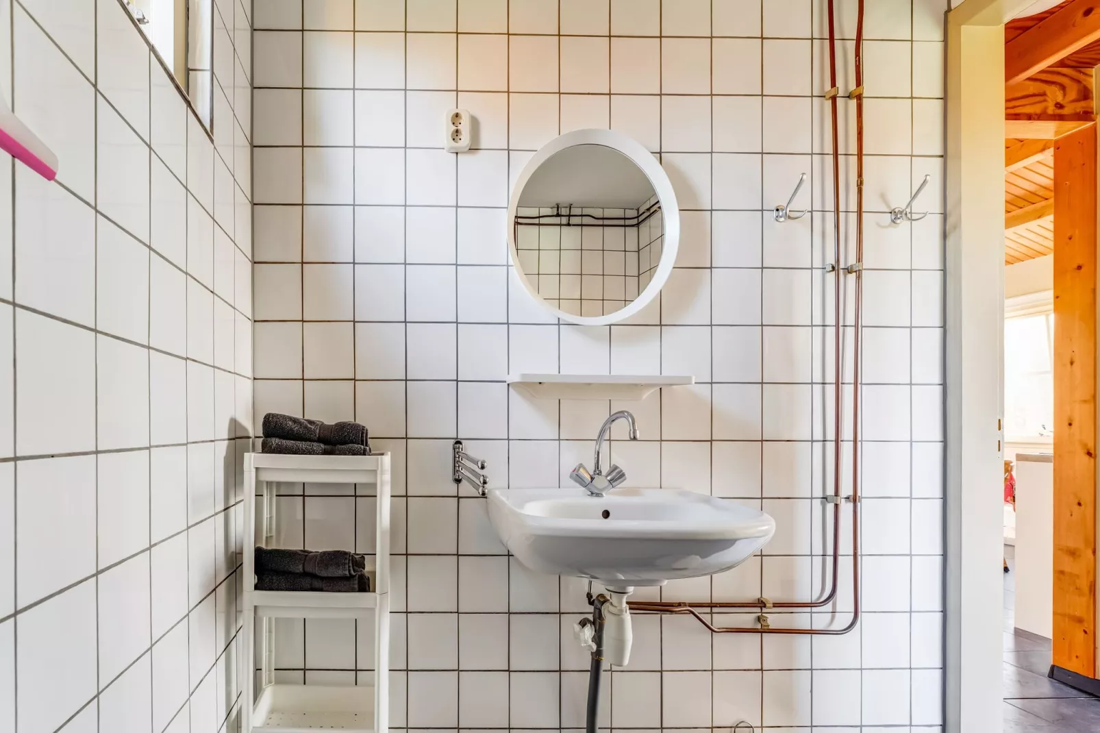 Vakantiehuisje 2 Vuur Groene Camping Lage Zwaluwe-Badezimmer