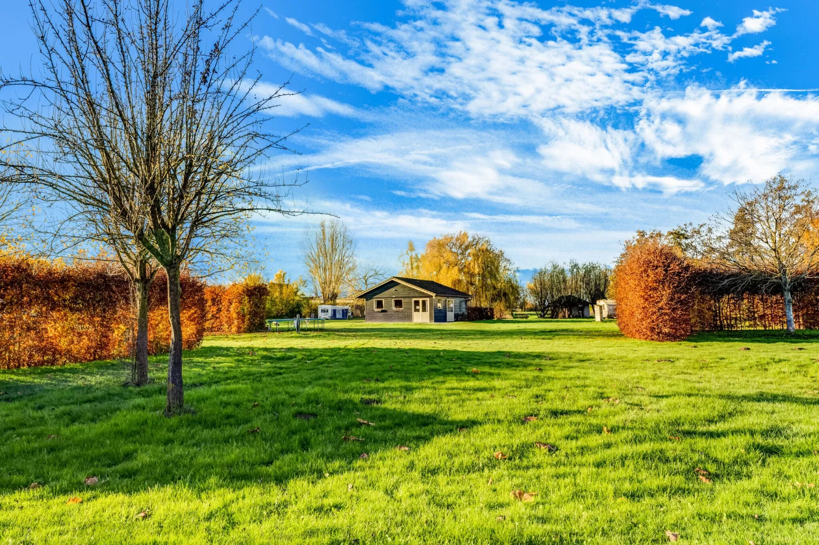 Vakantiehuisje 2 Vuur Groene Camping Lage Zwaluwe-Aussicht Sommer