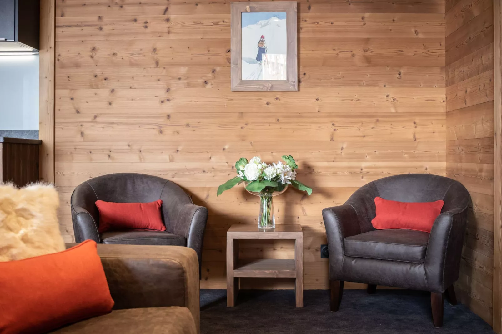 Chalet Altitude Val Thorens 3-Salon
