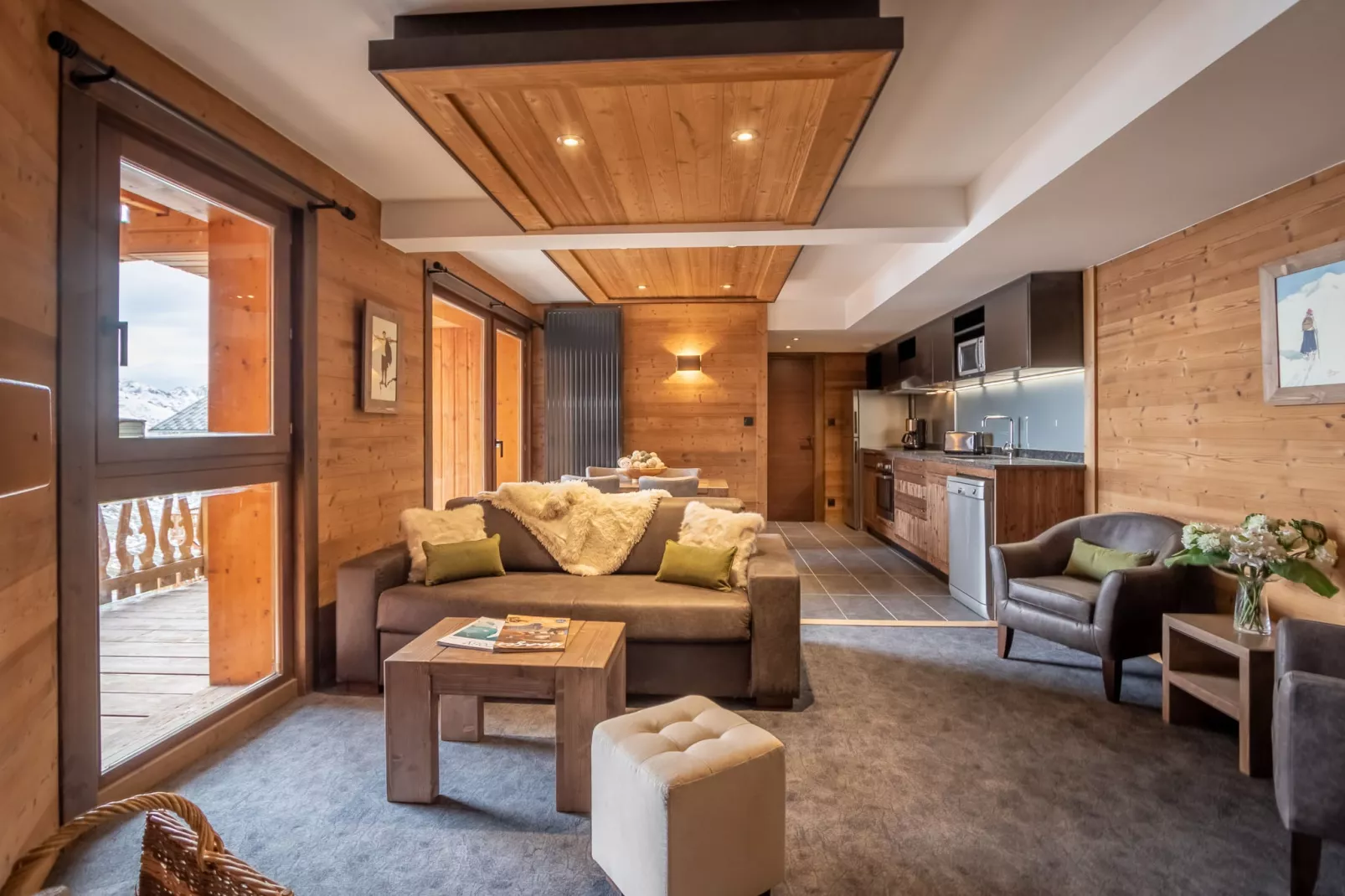 Chalet Altitude Val Thorens 3-Salon