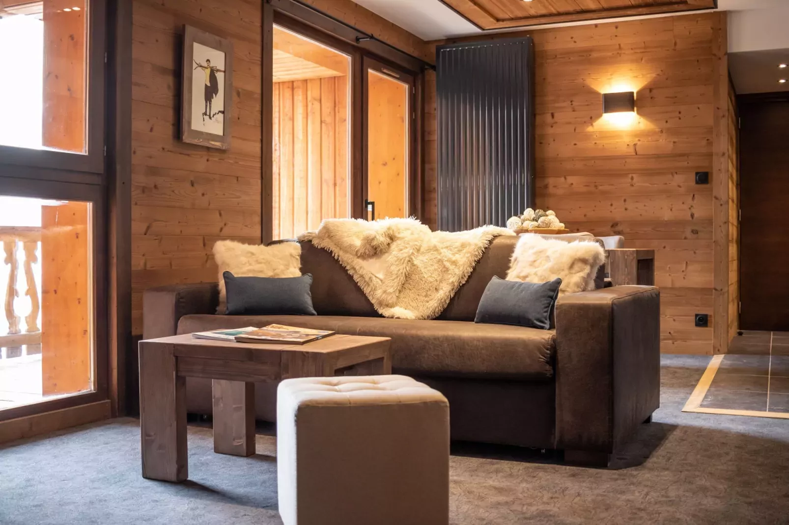 Chalet Altitude Val Thorens 3-Salon