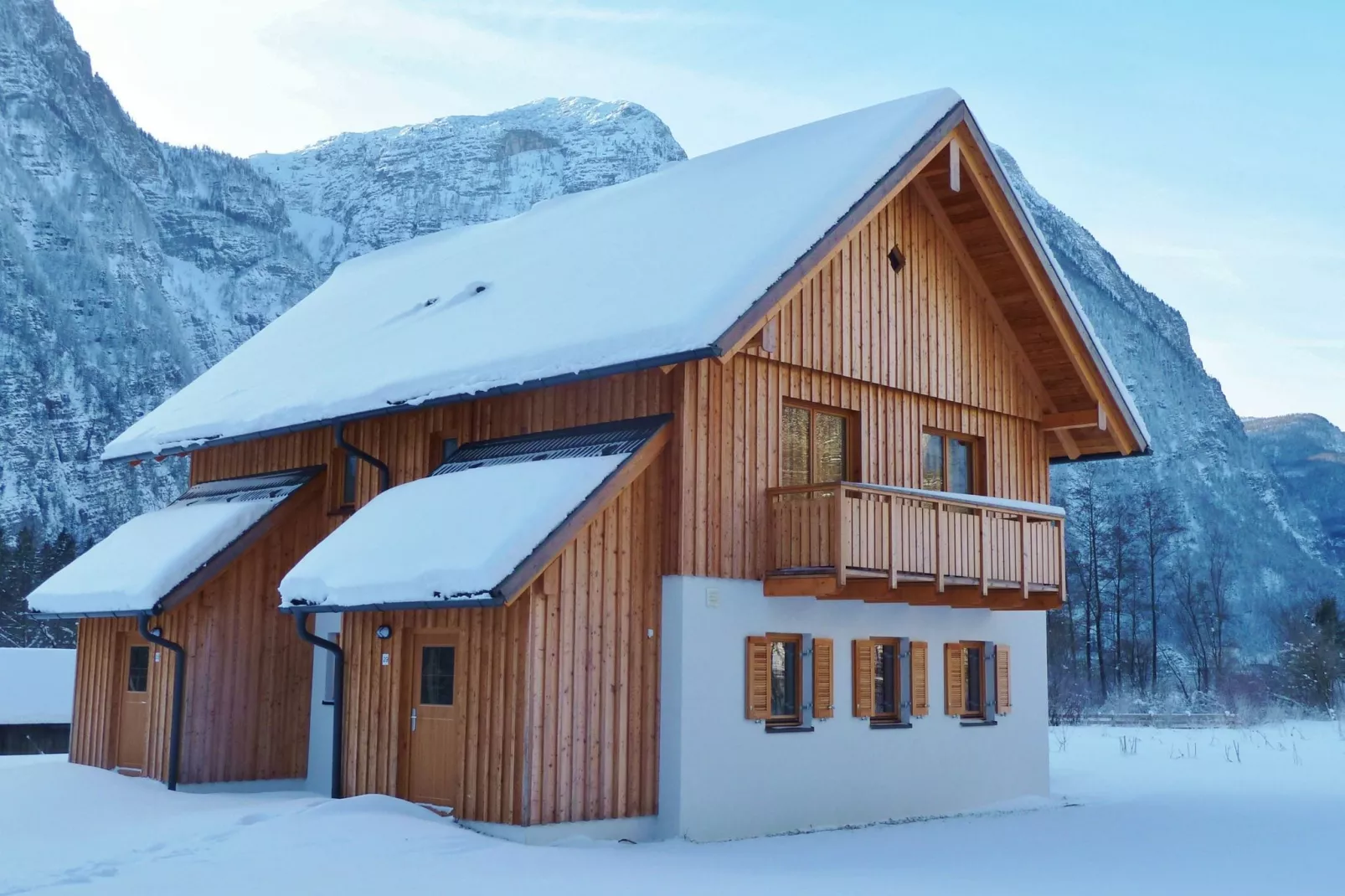 Luxery Salzkammergut Chalet A-Exterior winter