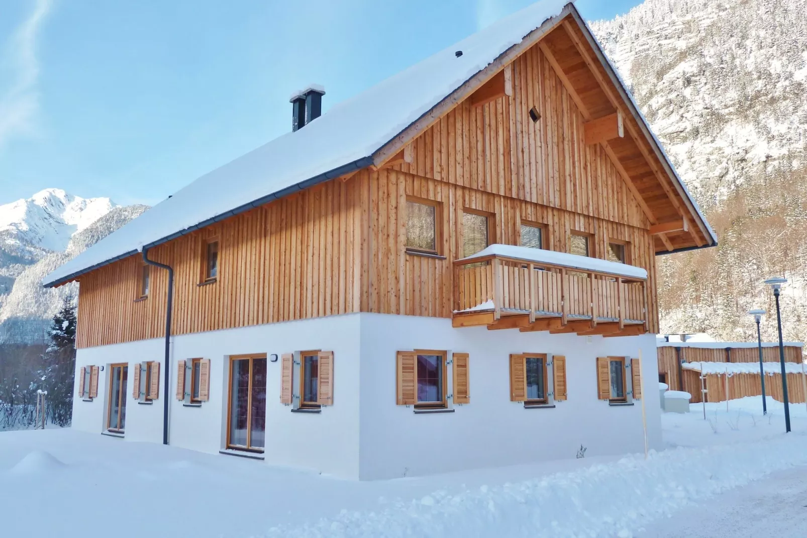 Luxery Salzkammergut Chalet C-Exterior winter