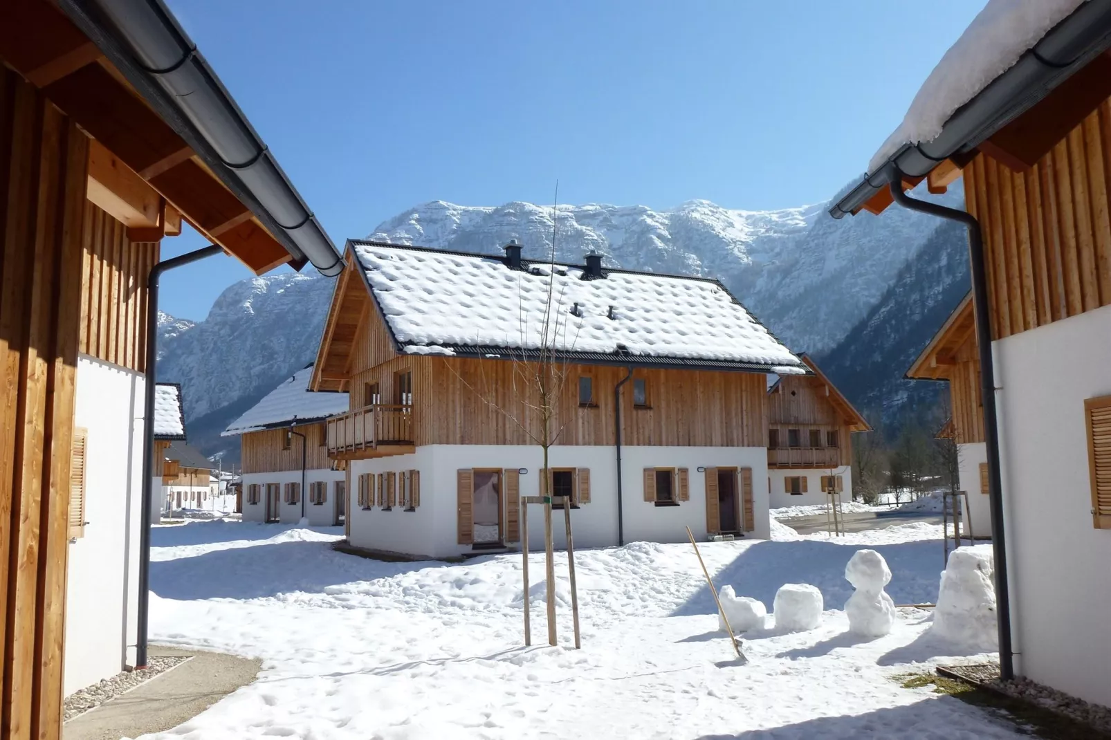 Luxery Salzkammergut Chalet C-Exterior winter