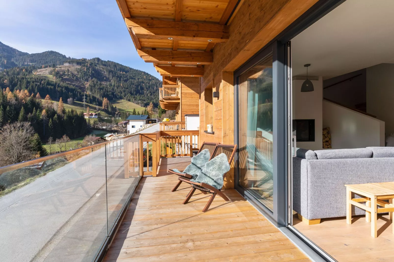 Tauernlodge Mühlbach 2B-Terrace balcony