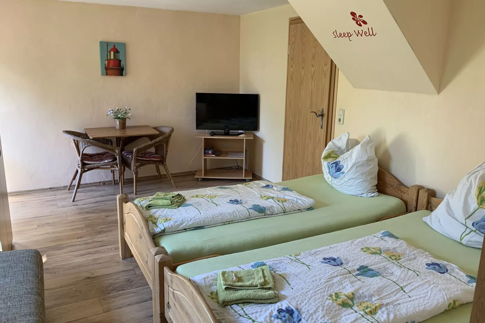 Ferienzimmer im Landhaus bei Kühlungsborn-Bedroom