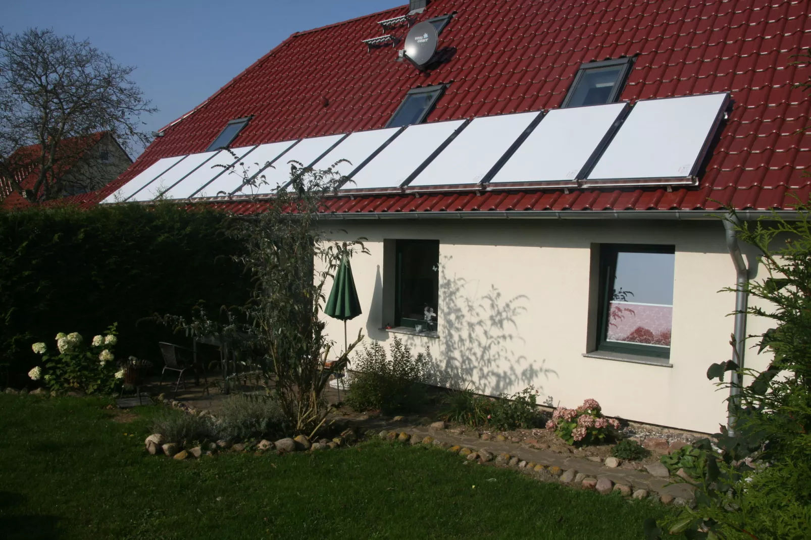 Ferienzimmer im Landhaus bei Kühlungsborn-Terrace balcony