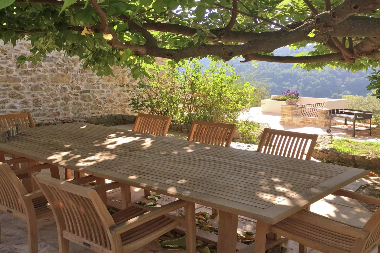 Villa Bonheur-Terrassenbalkon