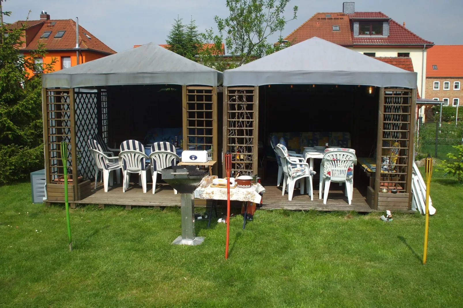 Sonniger Ausblick-Aussicht Sommer