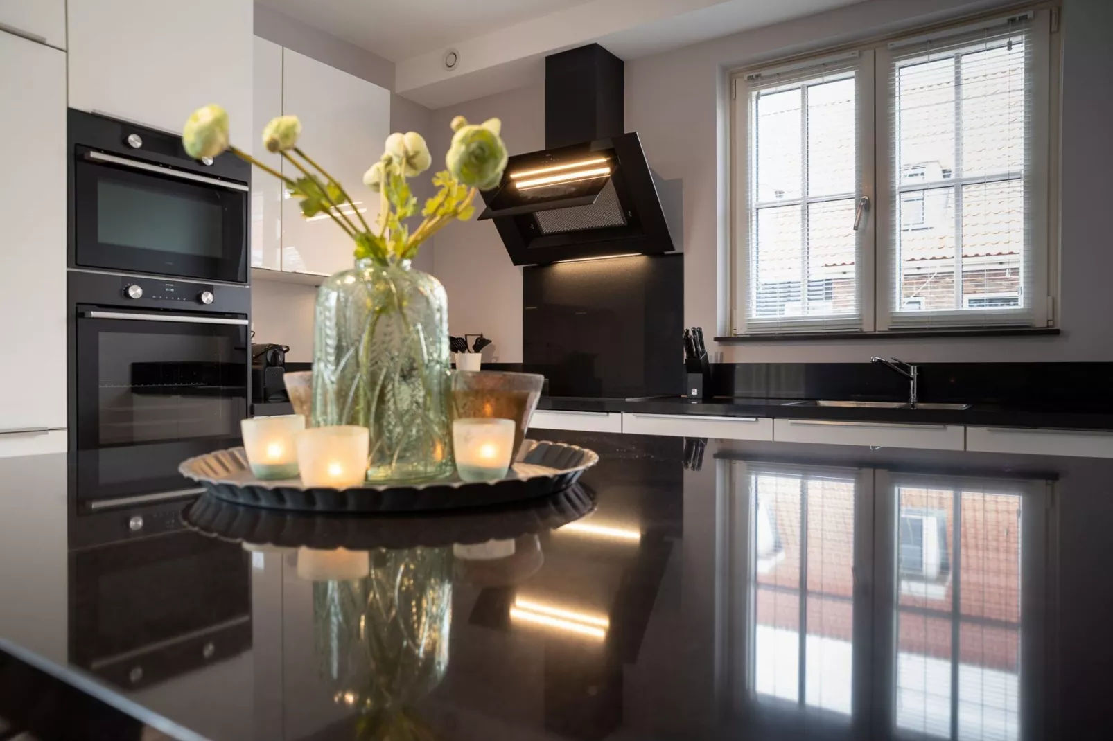 8 persoons vrijstaand met jacuzzi-Kitchen