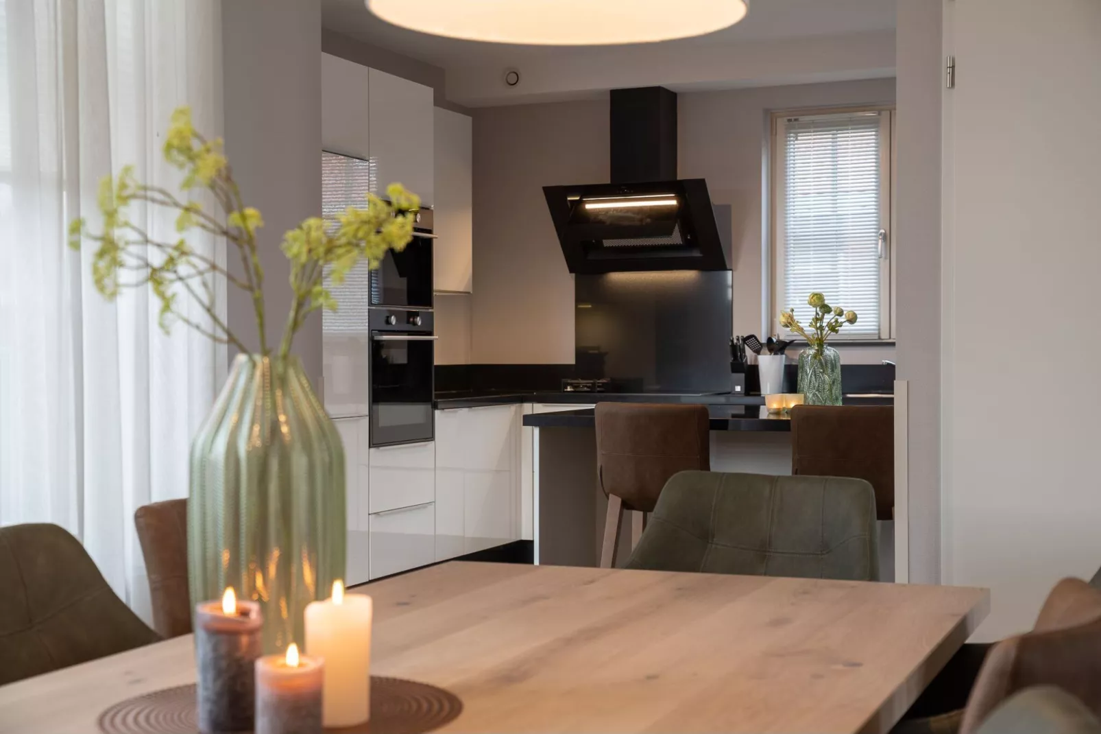 8 persoons vrijstaand met jacuzzi-Kitchen