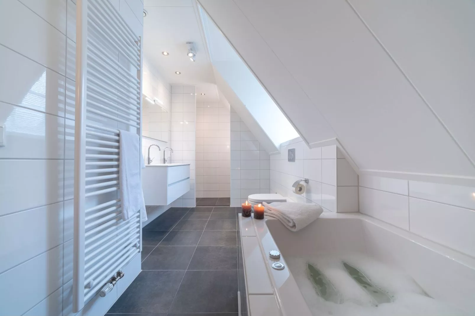 8 persoons vrijstaand met jacuzzi-Bathroom