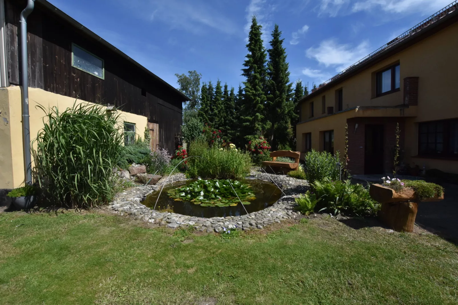 Bei Zweedorf-Jardin d'été