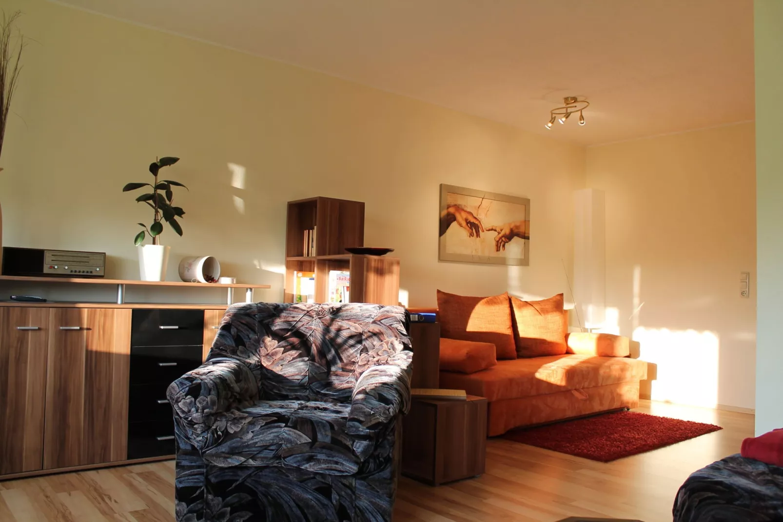 Ferienwohnung am Wald / Büdnerreihe-Living room