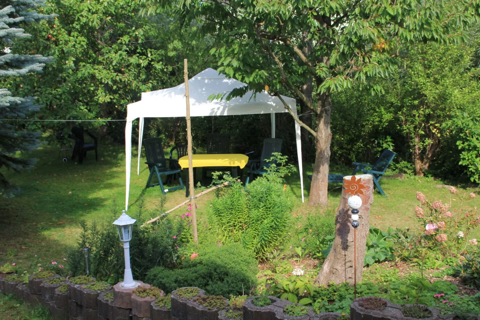 Ferienwohnung am Wald / Büdnerreihe-Gardens summer