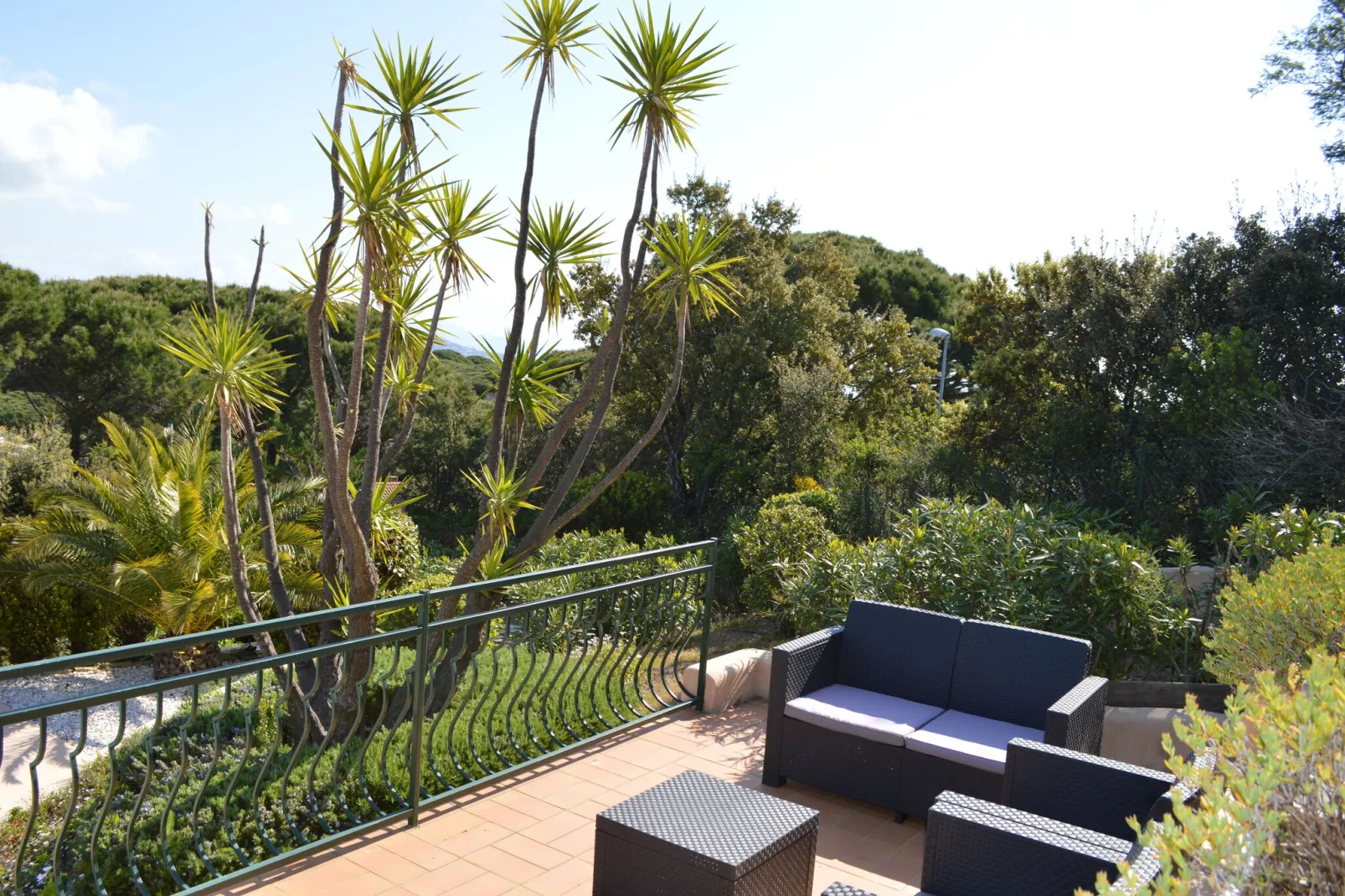 Bellevue-Gardens in summer