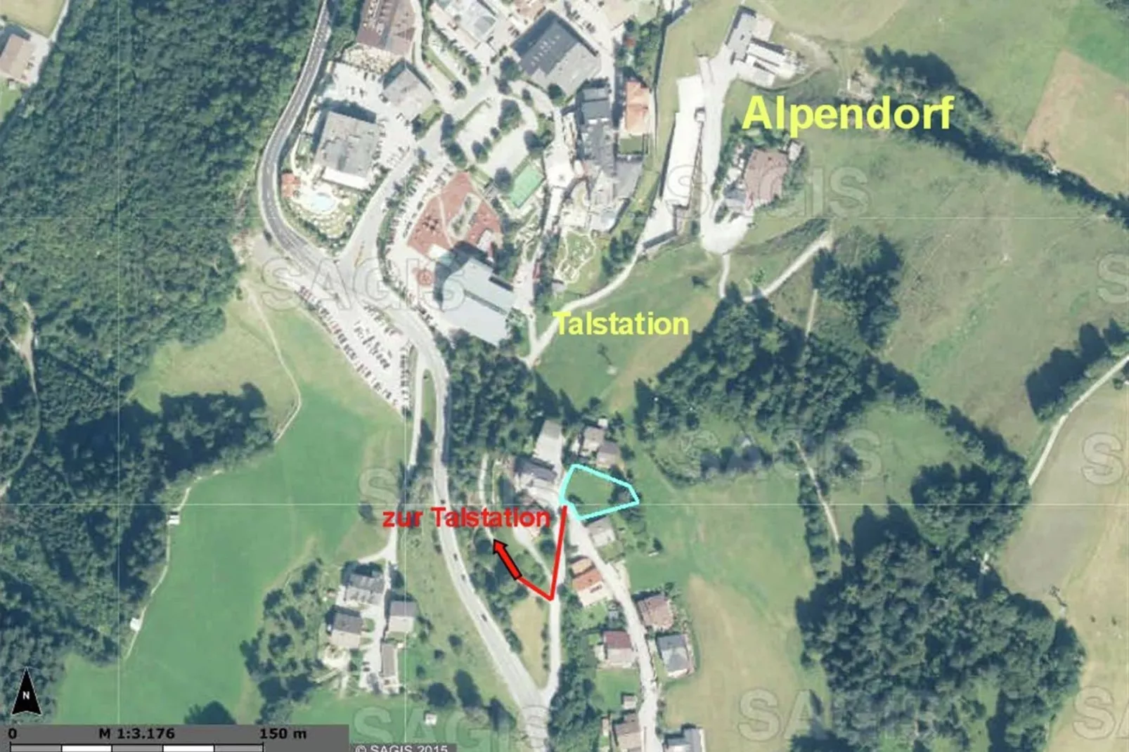 Apartment An der Piste 1 - Alpendorf-Extérieur hiver