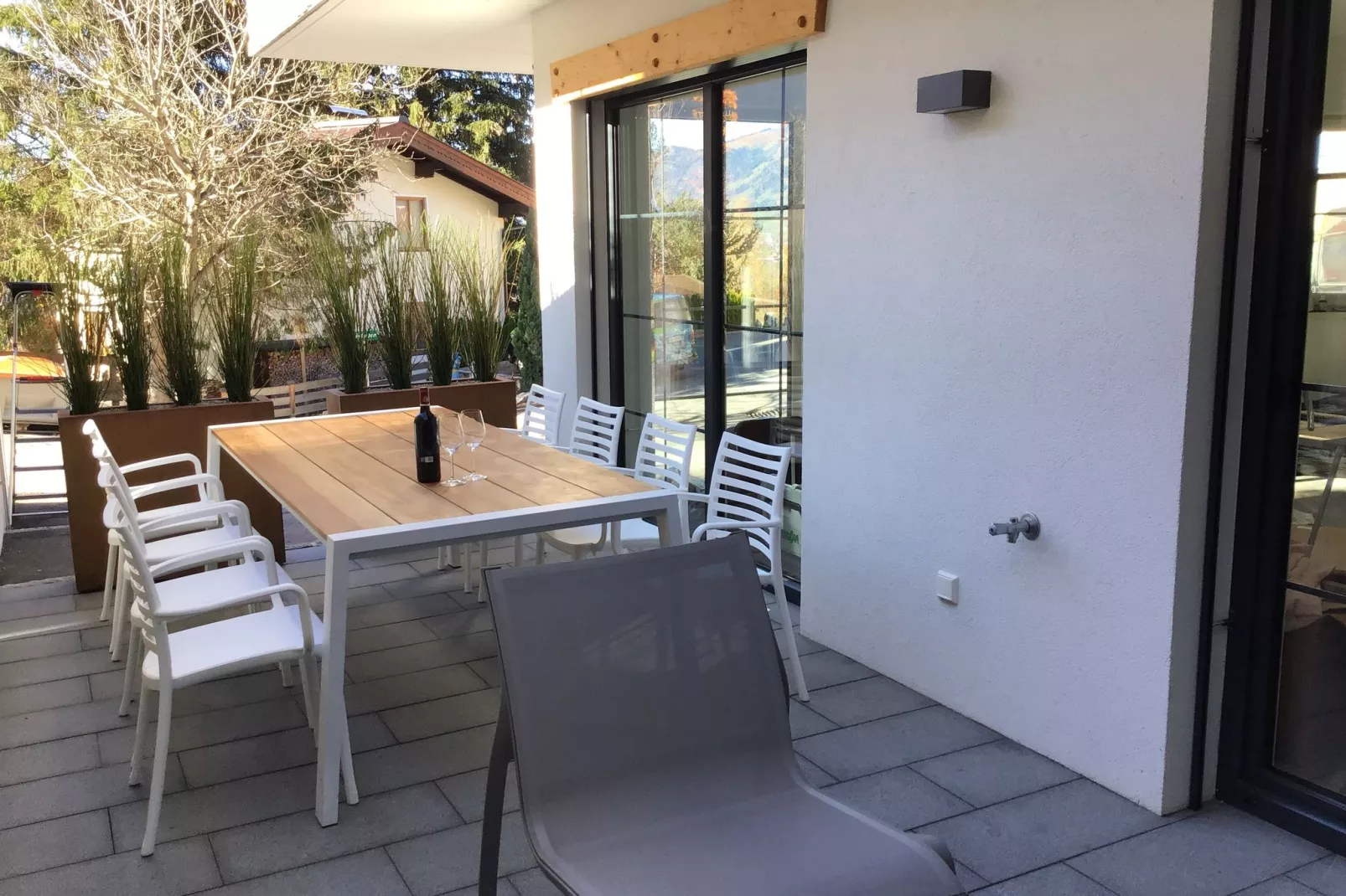 Apartment An der Piste 1 - Alpendorf-Balcon-terrasse