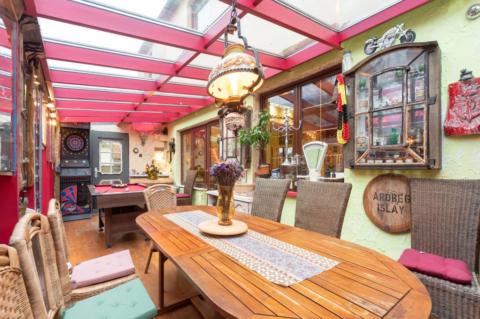 XL Ferienhaus Leuchtturm für Gruppen-Dining room