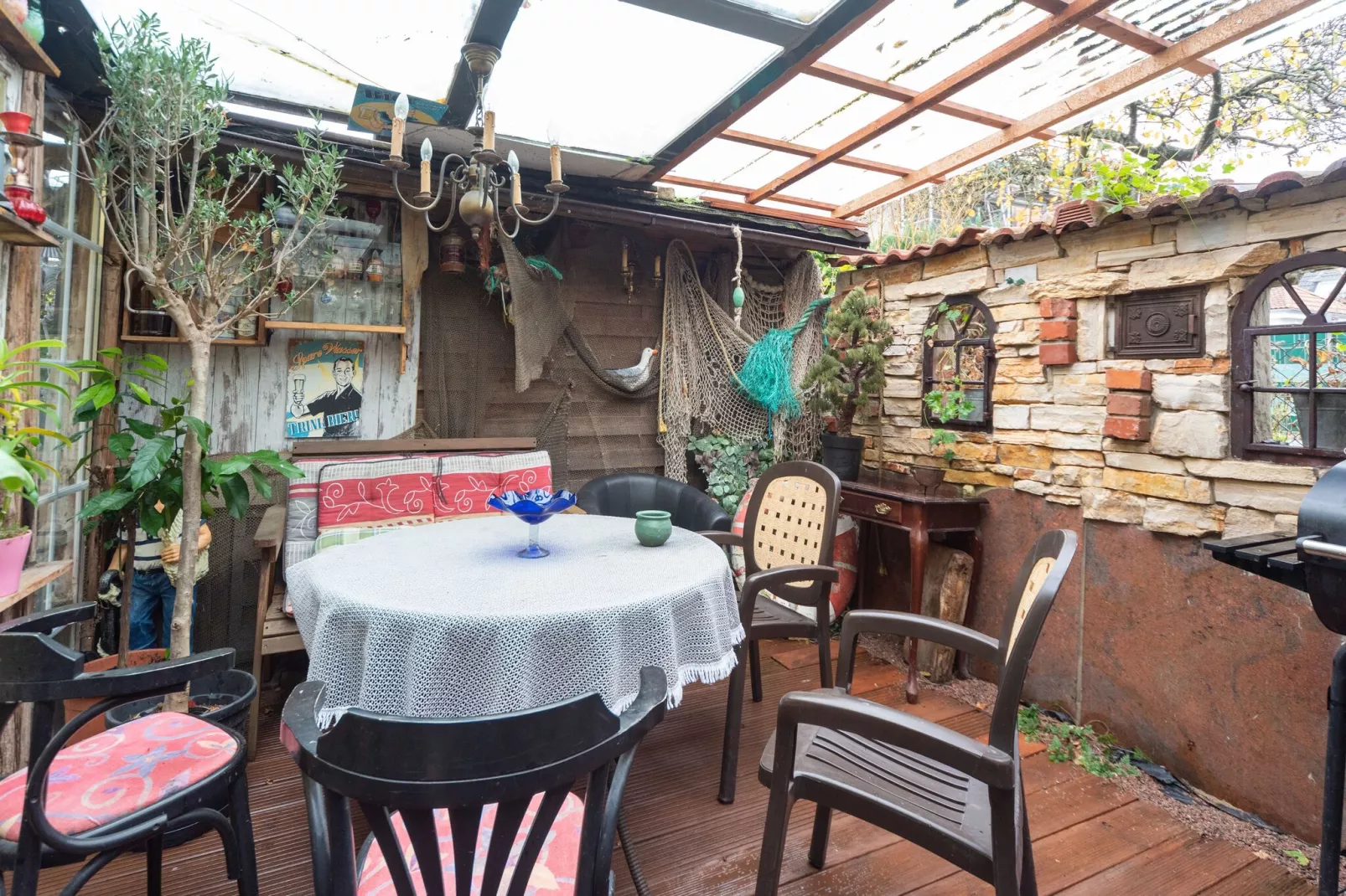 XL Ferienhaus Leuchtturm für Gruppen-Terrace balcony