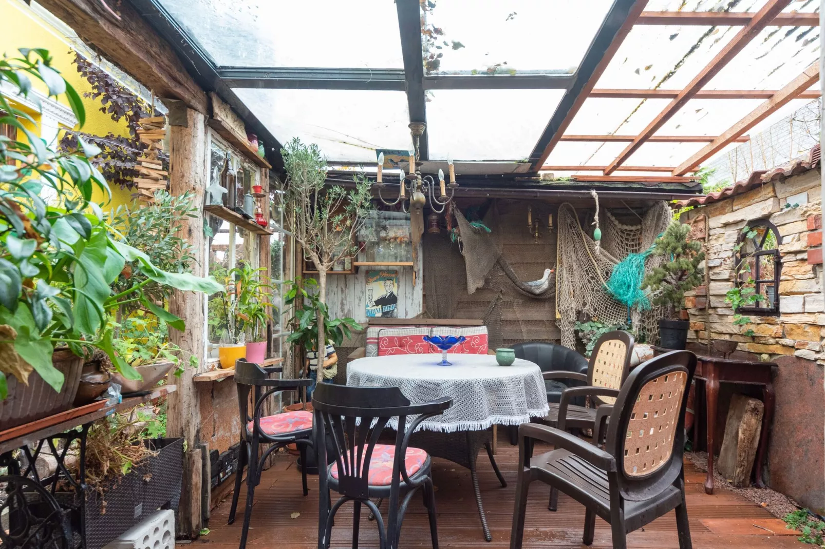 XL Ferienhaus Leuchtturm für Gruppen-Terrace balcony