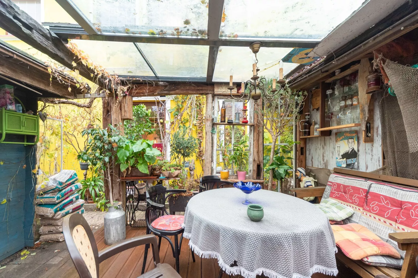 XL Ferienhaus Leuchtturm für Gruppen-Terrace balcony