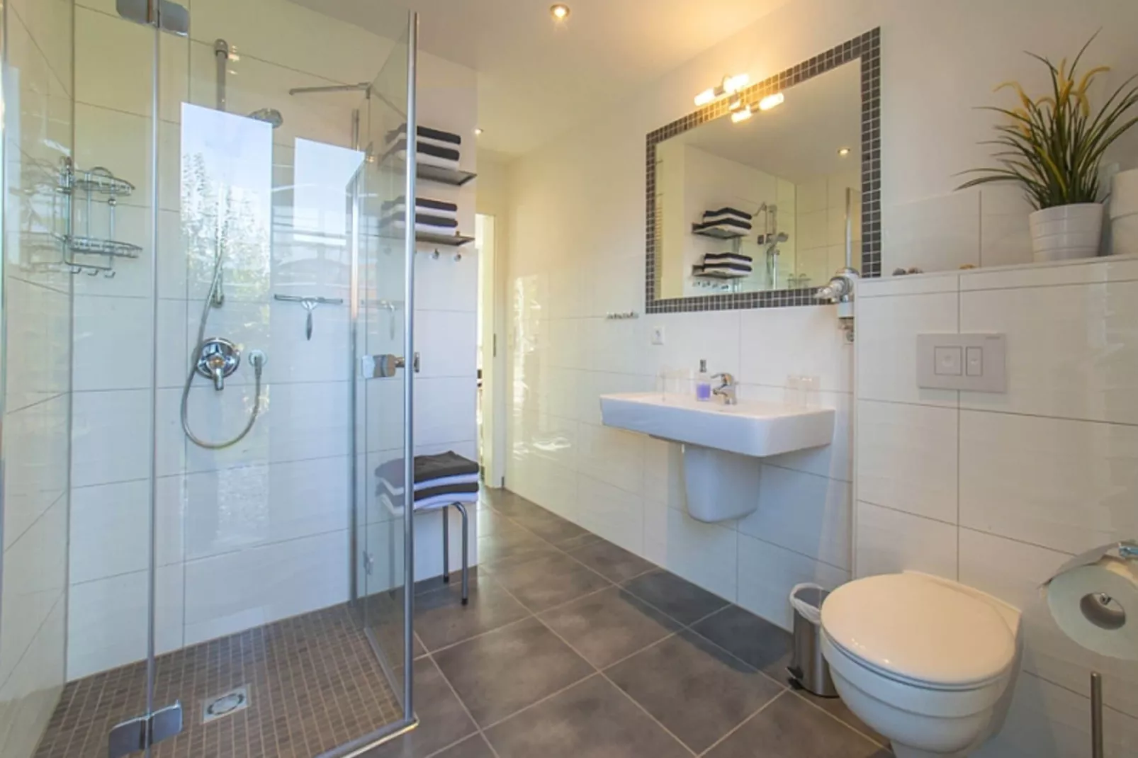 Traumfänger familienfreundlich im Ostseebad Rerik-Bathroom