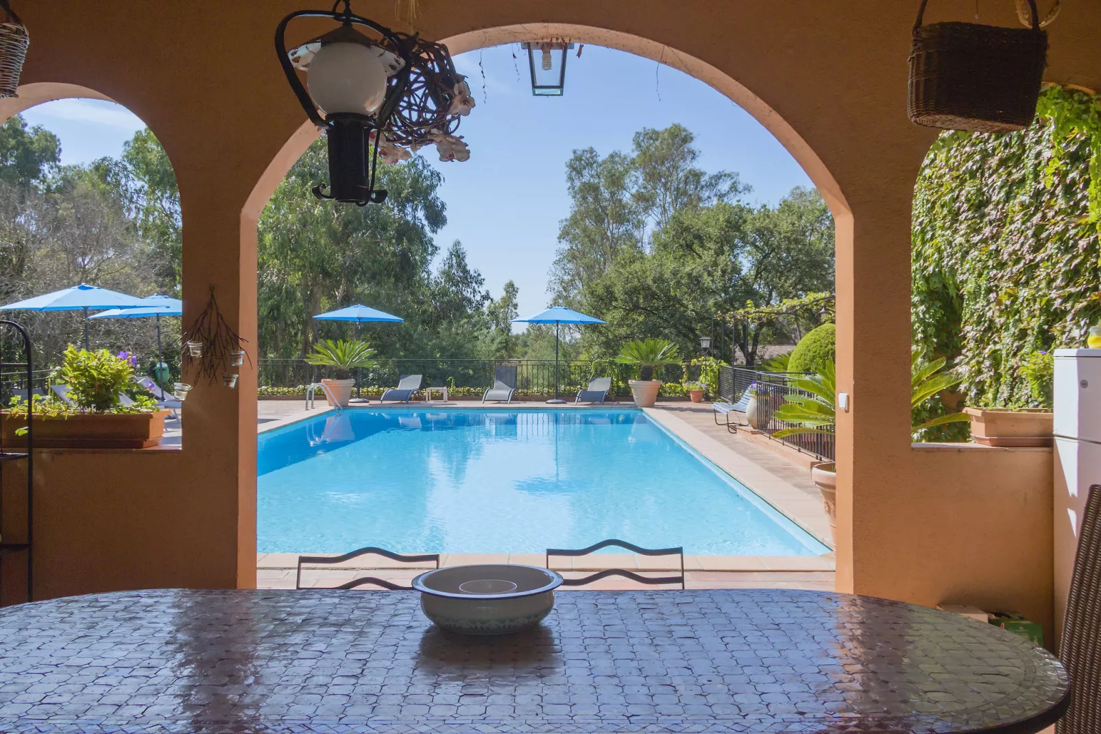 Villa Les Parasols-Piscine