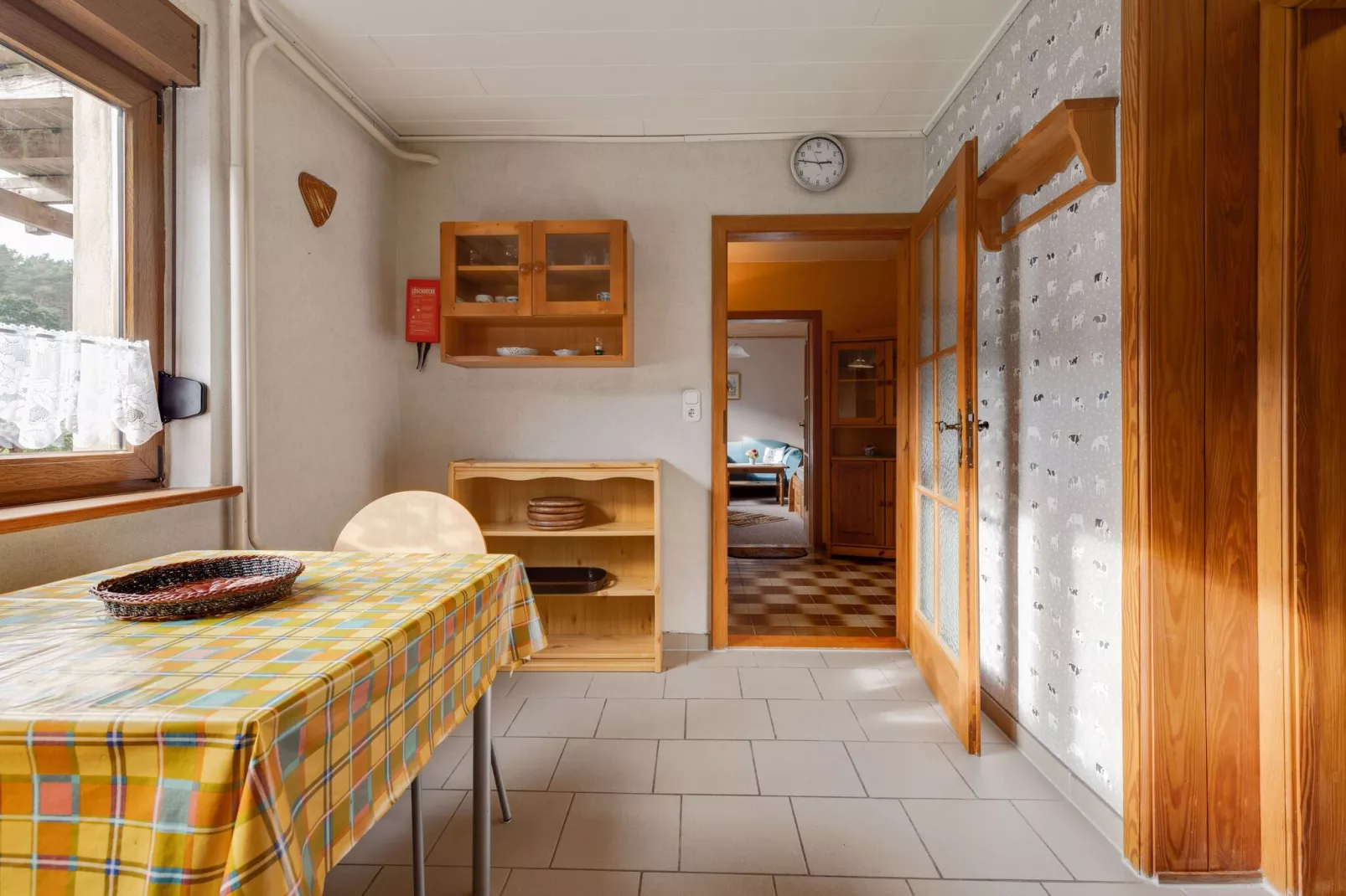 Hübsche Ferienwohnung am See nur 500m-Küche