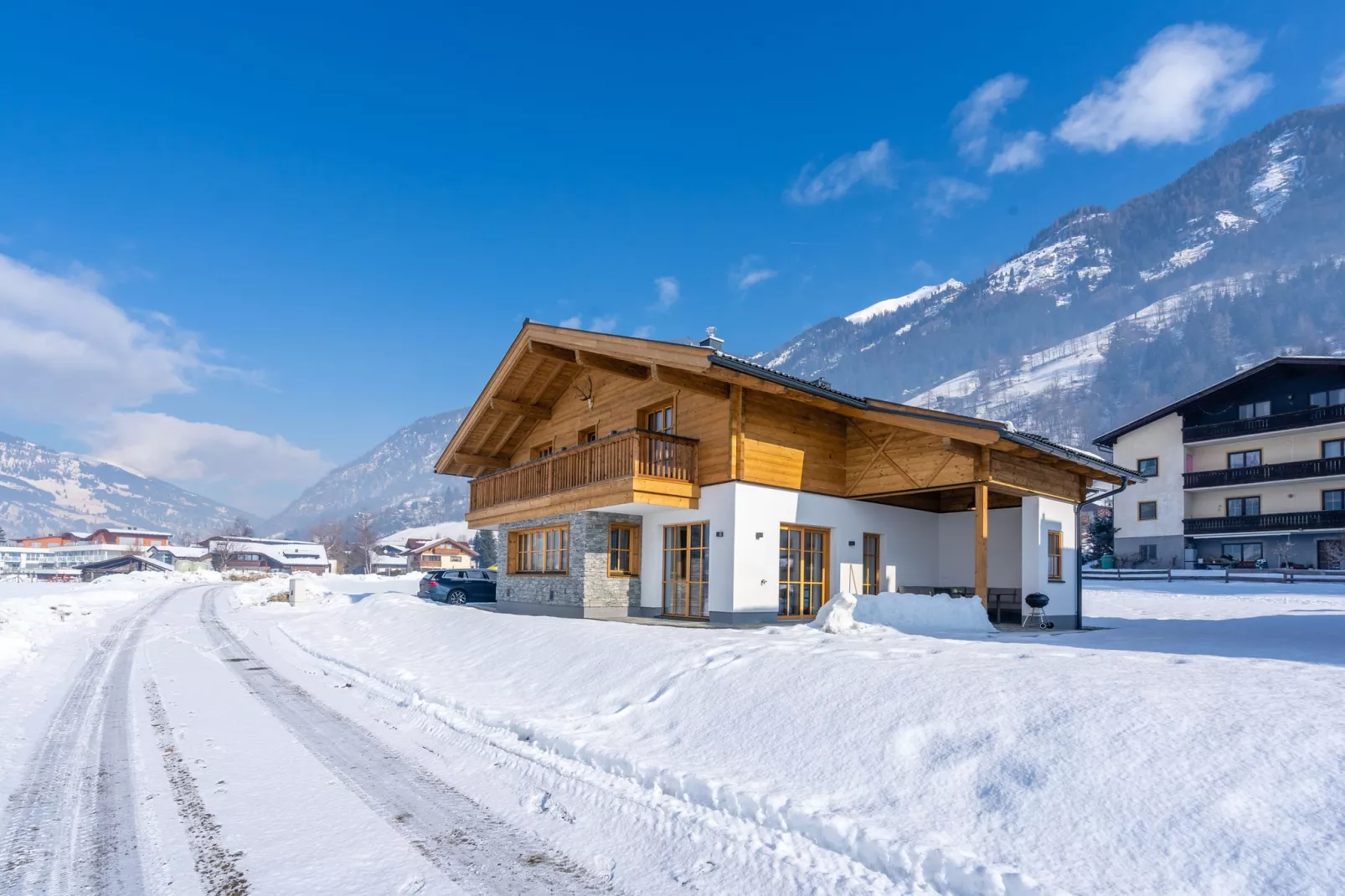 Chalet Angertal Bad Hofgastein-Exterior winter