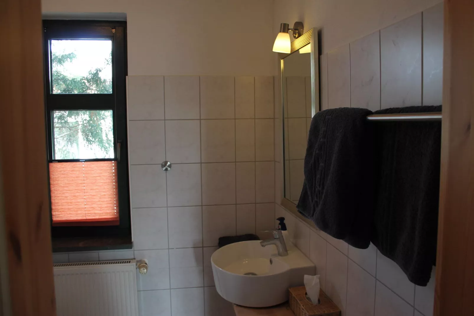 Wohnung Bornholm im kleinen Ferienpark-Badezimmer