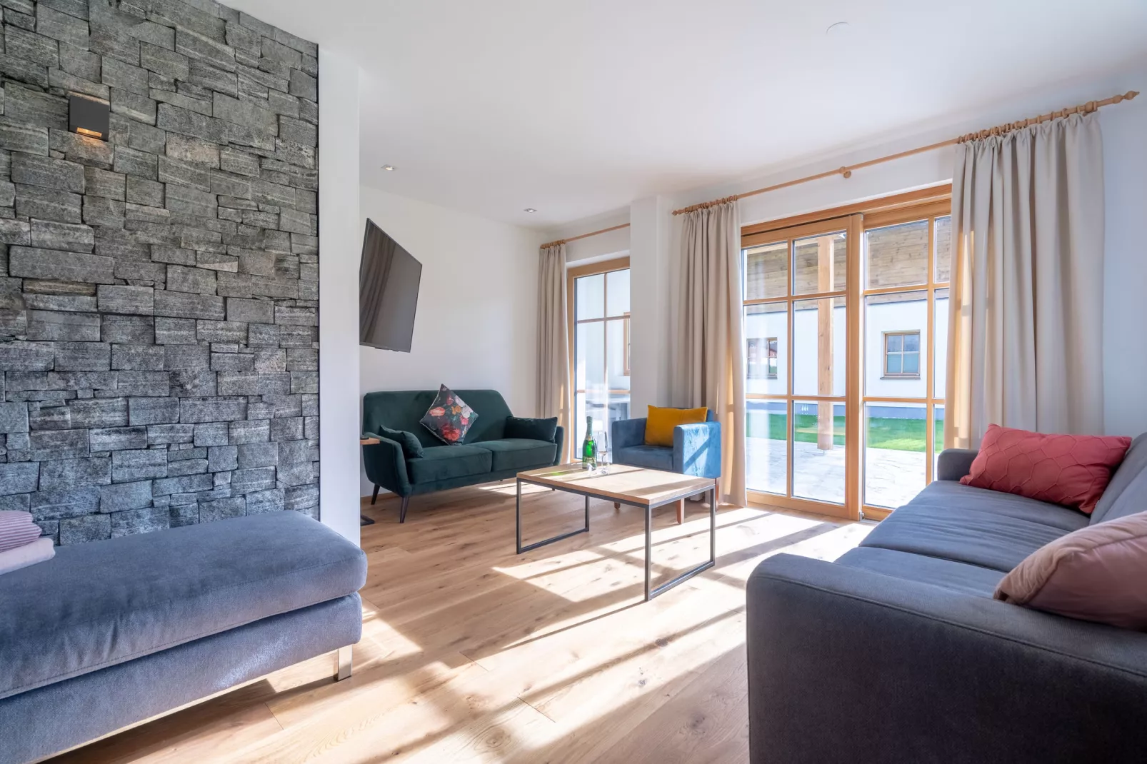 Chalet Angertal Bad Hofgastein-Living room