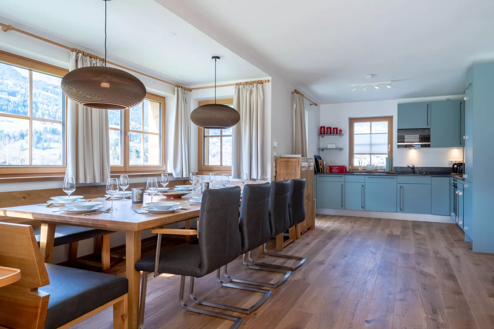 Chalet Angertal Bad Hofgastein-Dining room