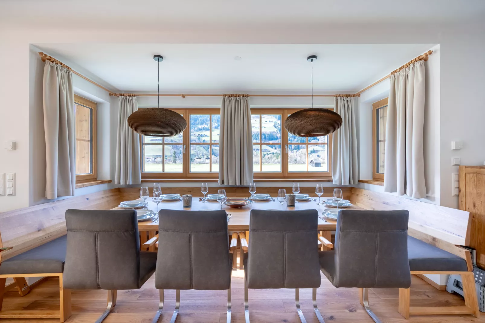 Chalet Angertal Bad Hofgastein-Dining room