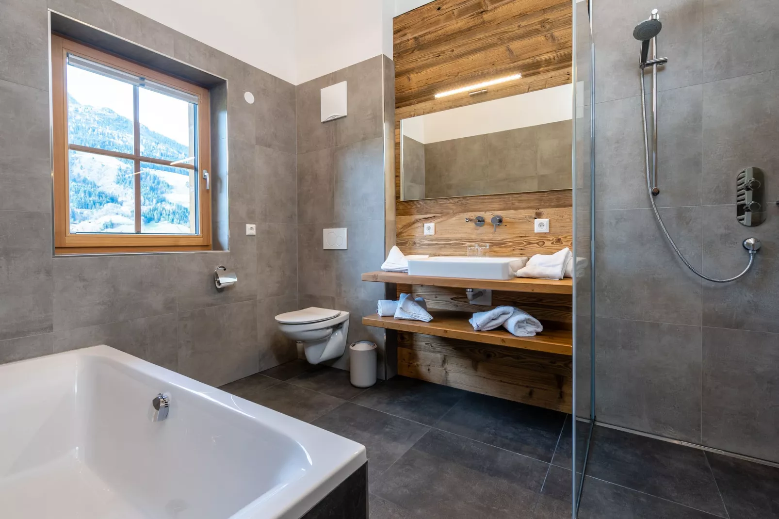 Chalet Angertal Bad Hofgastein-Bathroom