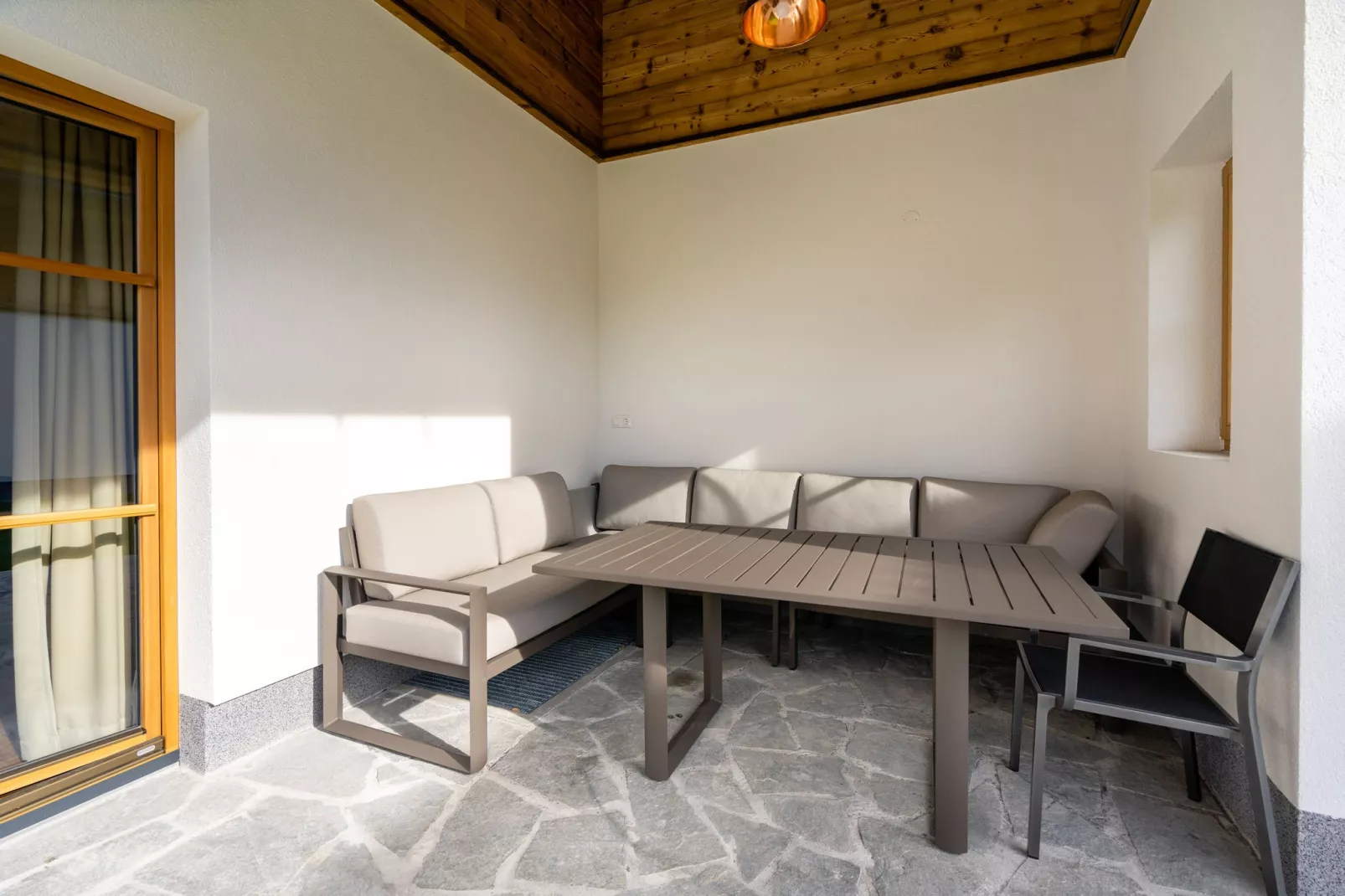 Chalet Angertal Bad Hofgastein-Terrace balcony